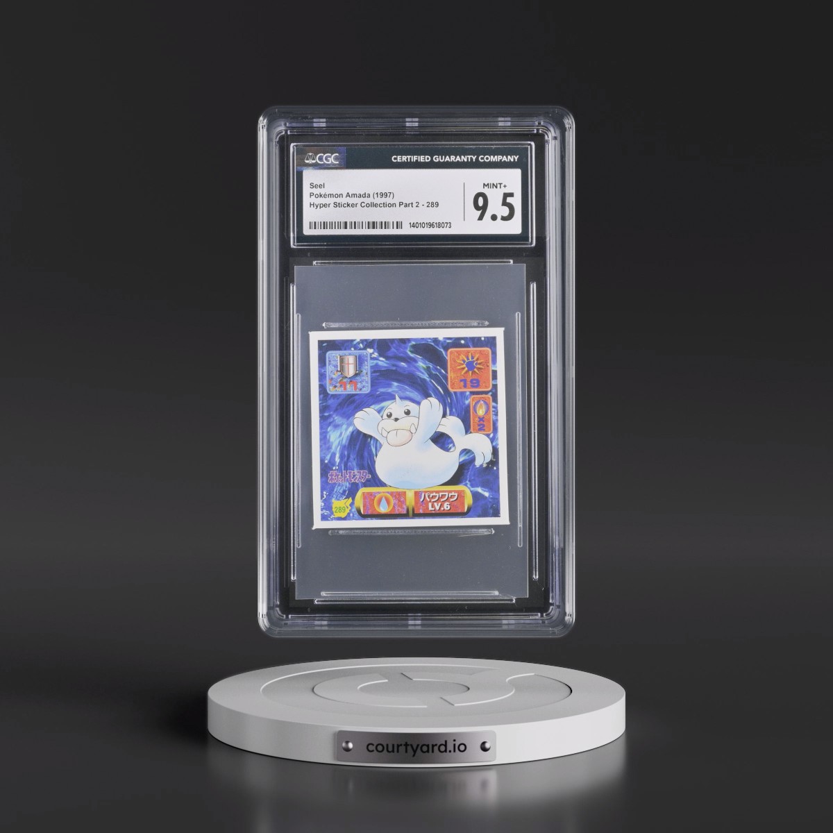 1997 Hyper Sticker Collection Part 2 (1997) #289 Seel (CGC 9.5 MINT+)