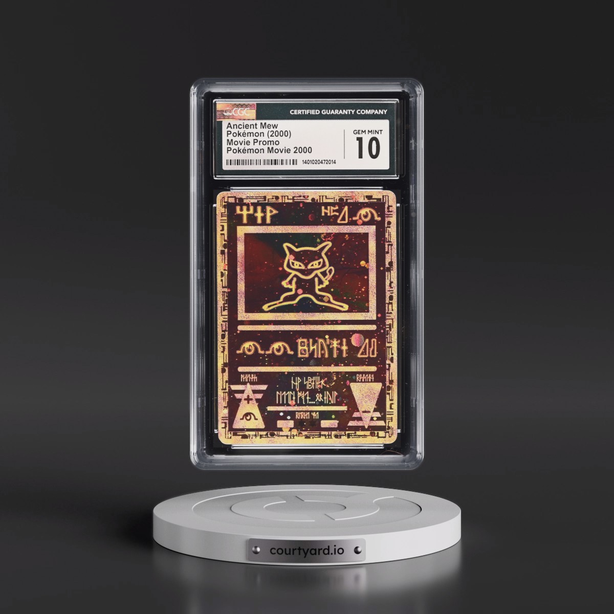 2000 Movie Promo Ancient Mew - Pokémon Movie 2000 (CGC 10 GEM MINT)