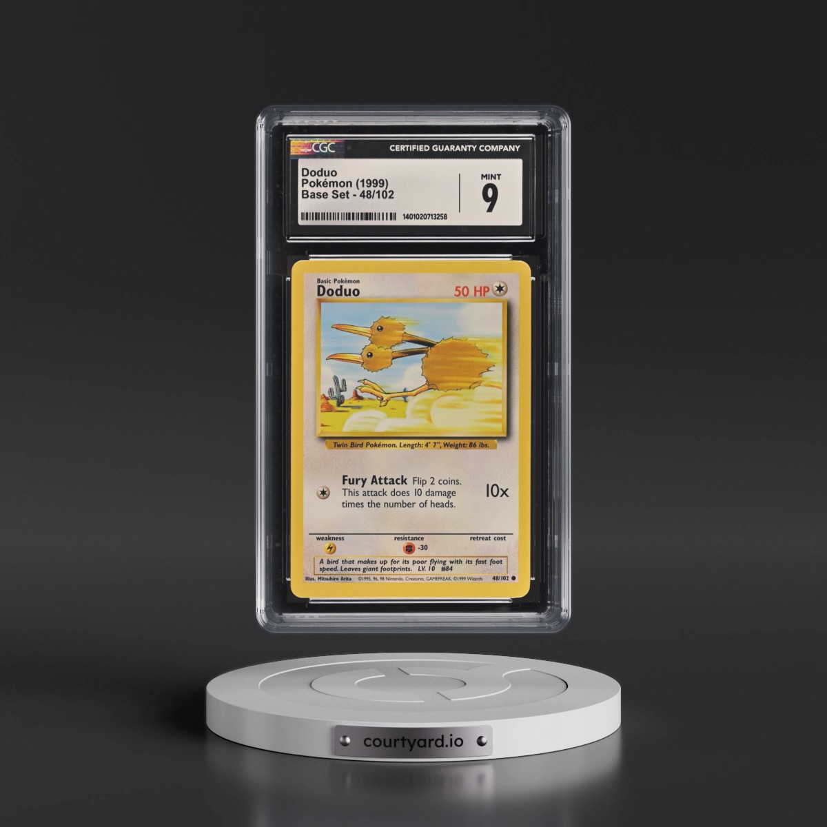 1999 Base Set #48/102 Doduo (CGC 9 MINT)