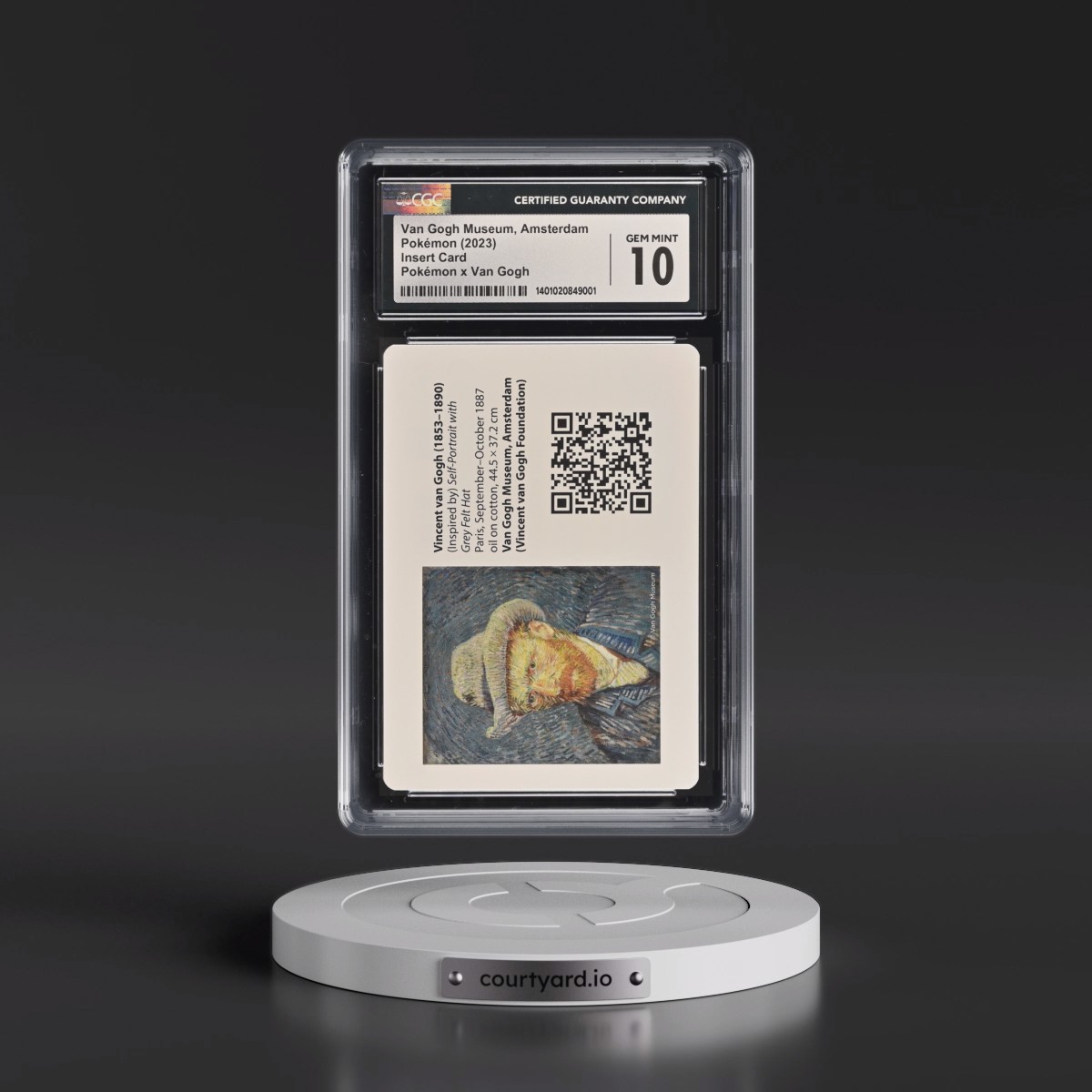1999 Insert Card Van Gogh Museum, Amsterdam - Pokémon x Van Gogh (CGC 10 GEM MINT)