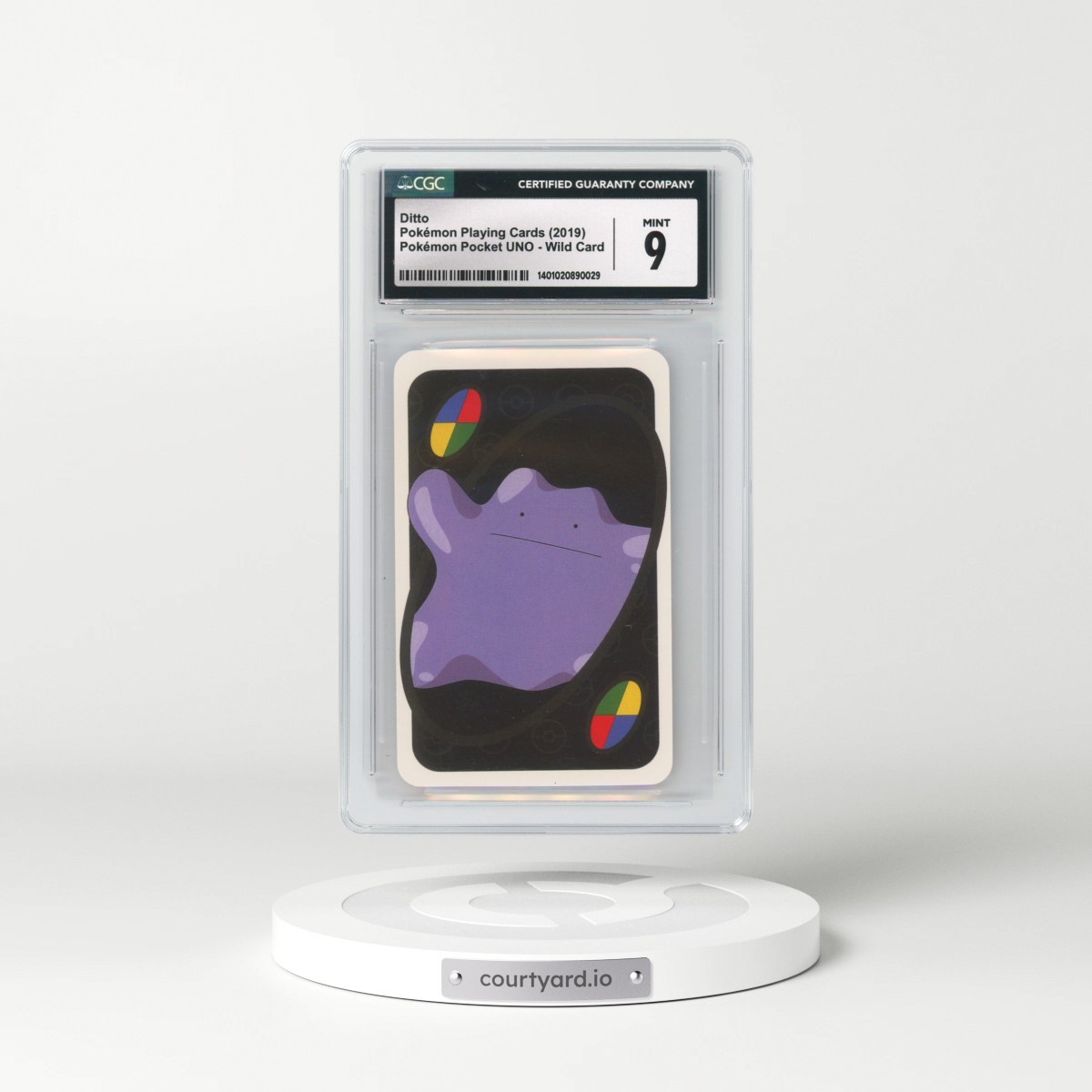 2019 Pokémon Pocket UNO (2019 Asia Back) #Wild Card Ditto (CGC 9 MINT)