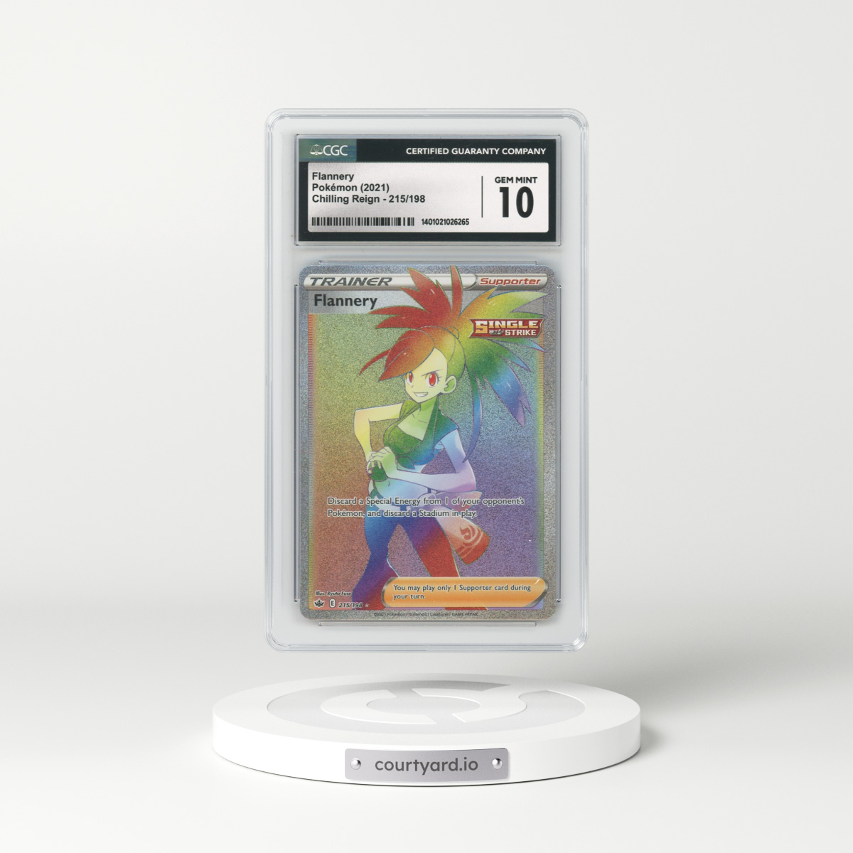 2021 Chilling Reign #215 Flannery (CGC 10 GEM MINT)