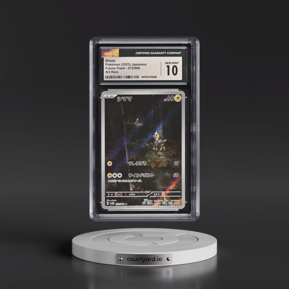 2023 Future Flash #072/066 Blitzle - Art Rare Holo (CGC 10 GEM MINT)