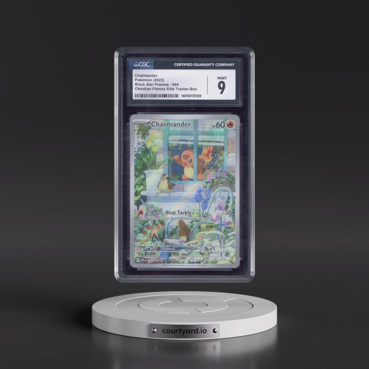 2023 Black Star Promos - Scarlet & Violet SVPEN #044 Charmander - Obsidian Flames Elite Trainer Box (Holo) (CGC 9 MINT)