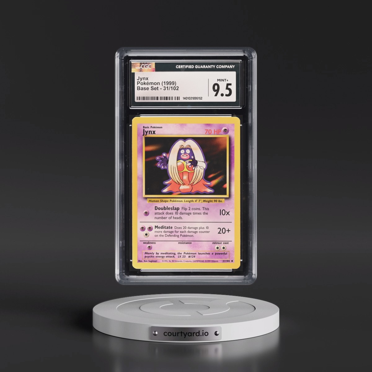 1999 Base Set #31/102 Jynx (CGC 9.5 MINT+)