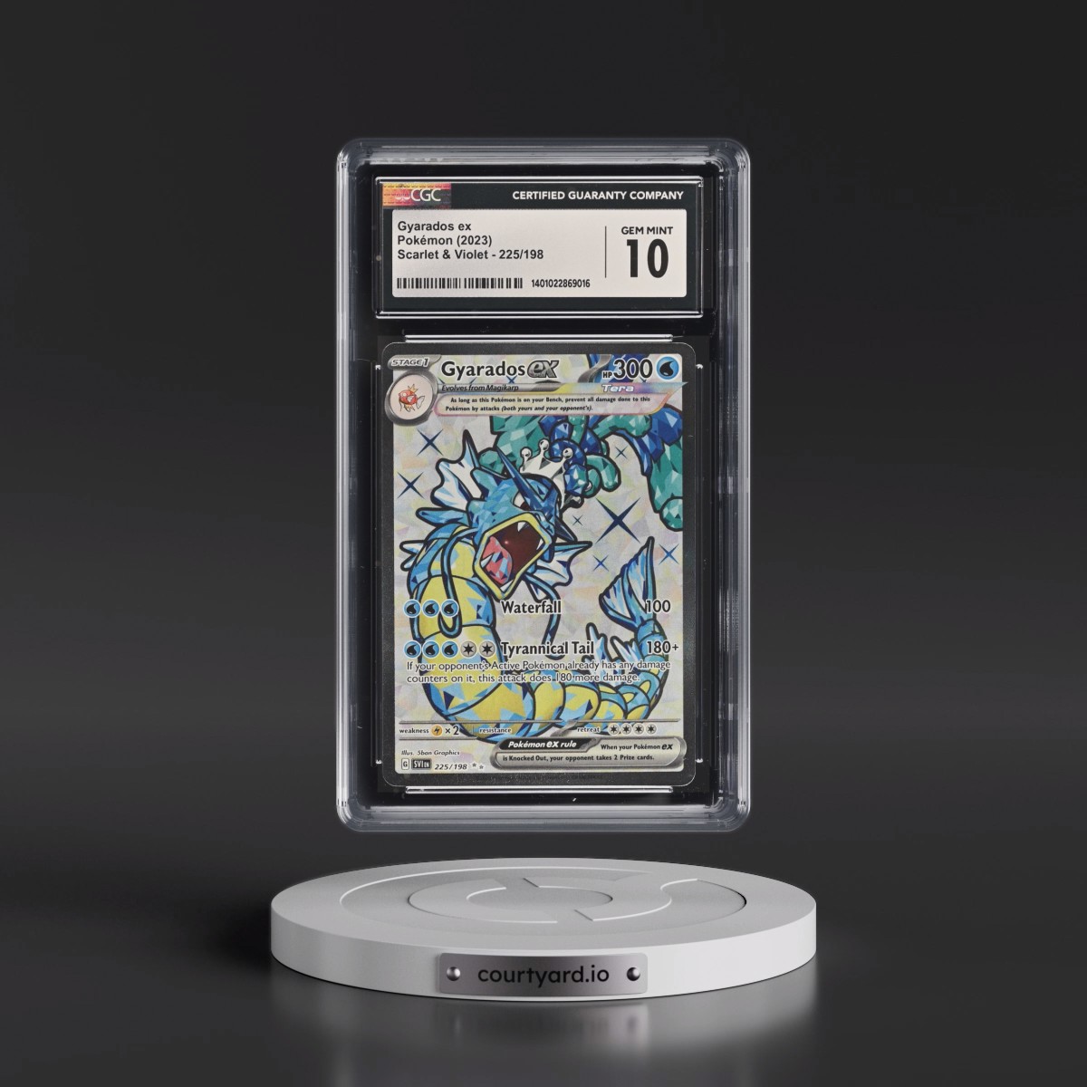 2023 Scarlet & Violet Gyarados ex - Ultra Rare Holo #225/198 CGC 10