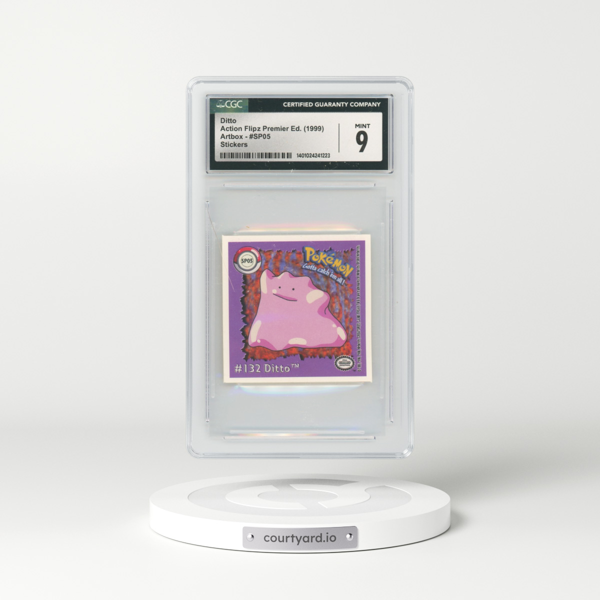 1999 Action Flipz #SP05 Ditto (CGC 9 MINT)