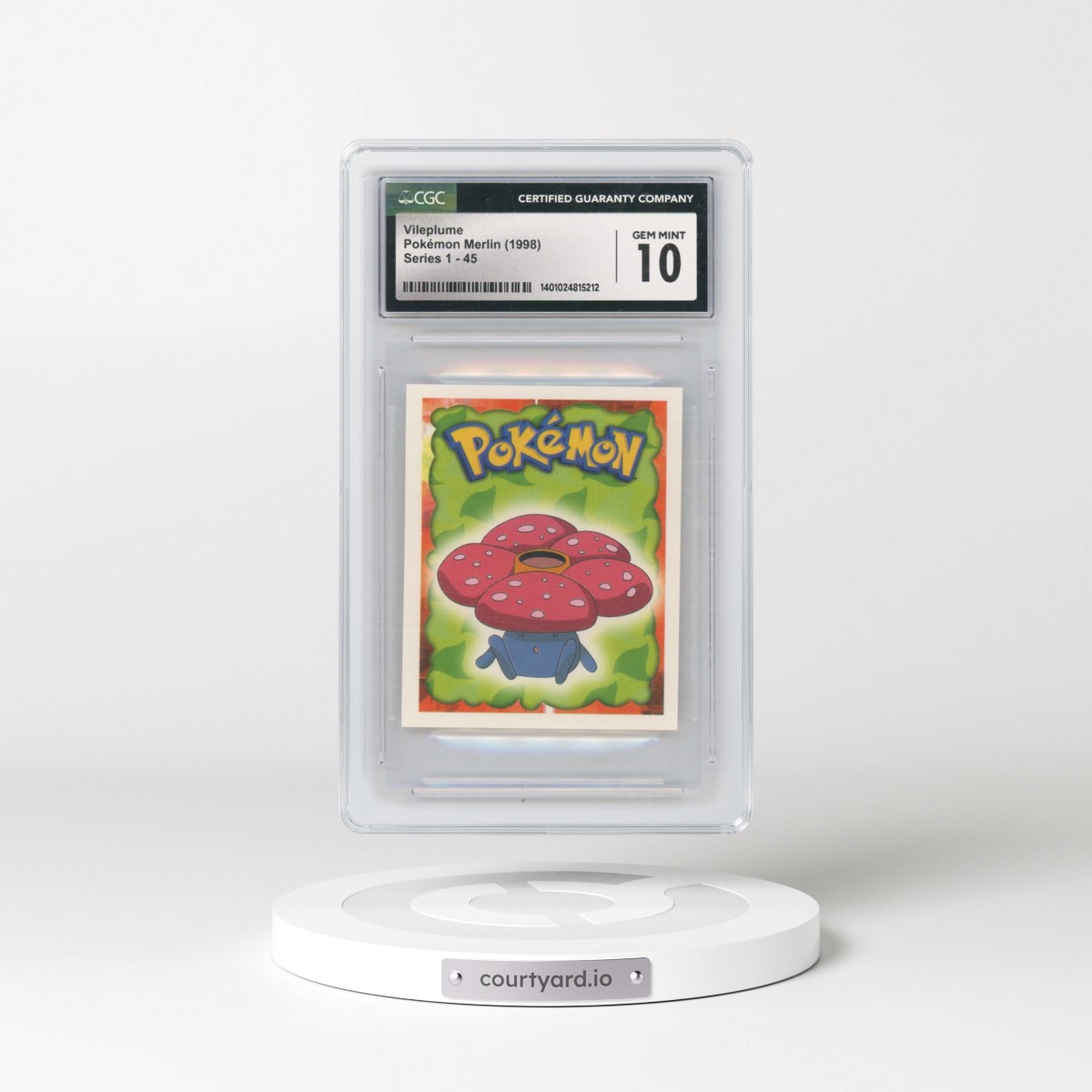 1998 Series 1 #45 Vileplume (CGC 10 GEM MINT)