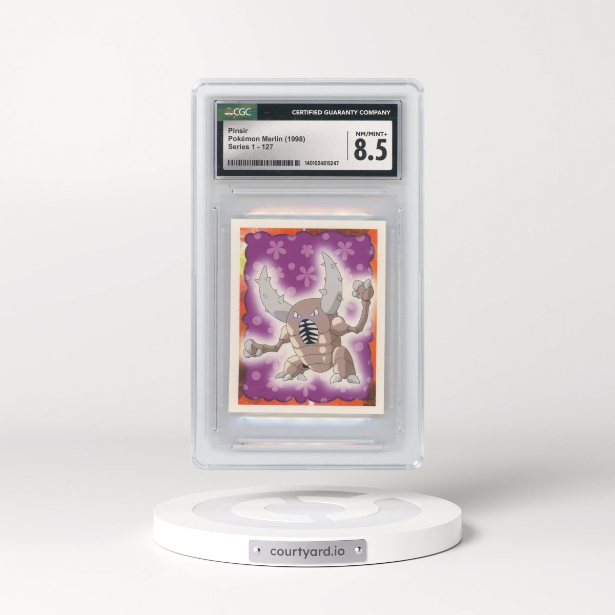 1998 Series 1 #127 Pinsir (CGC 8.5 NM-MT+)