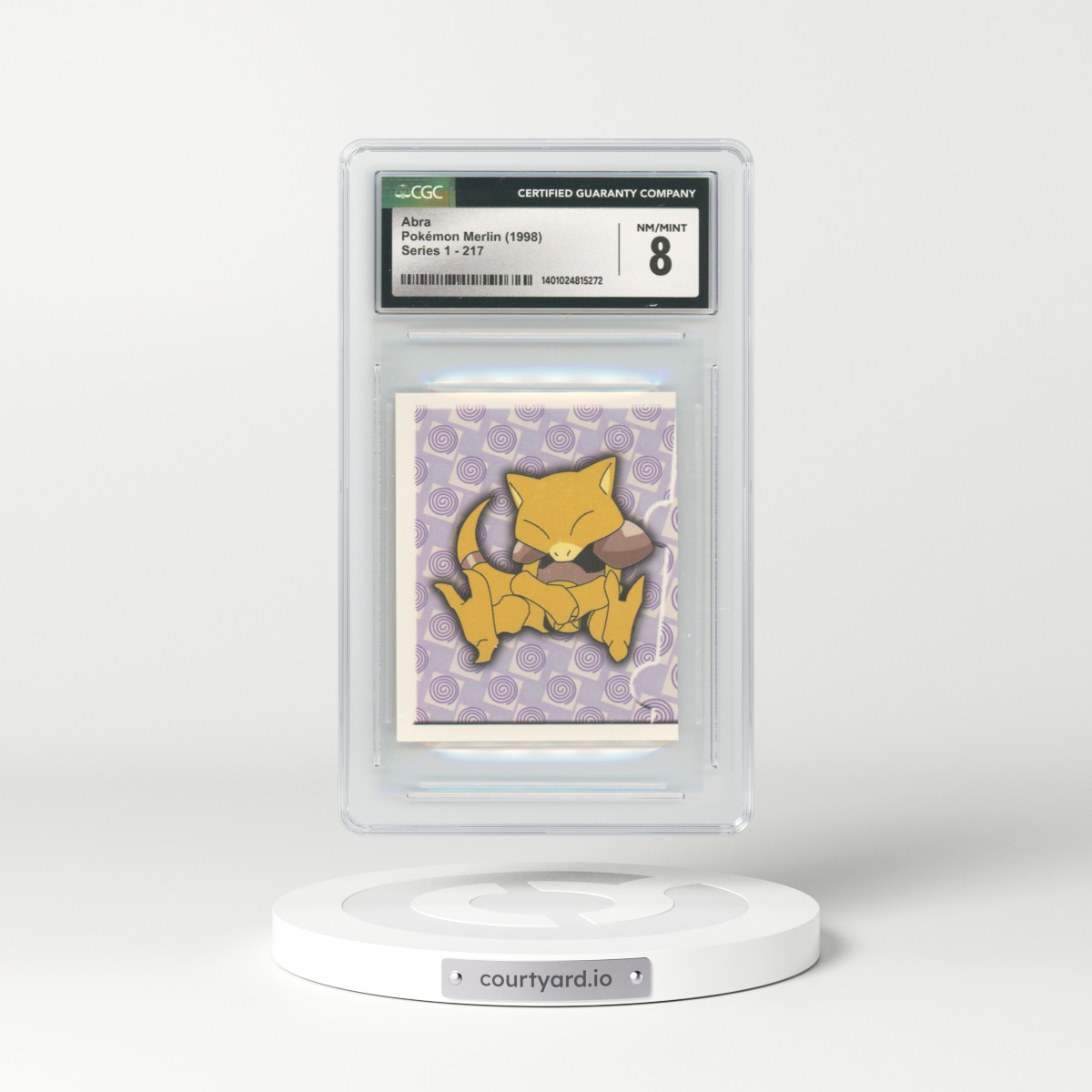 1998 Topps Series 1 #217 Abra (CGC 8 NM-MT)
