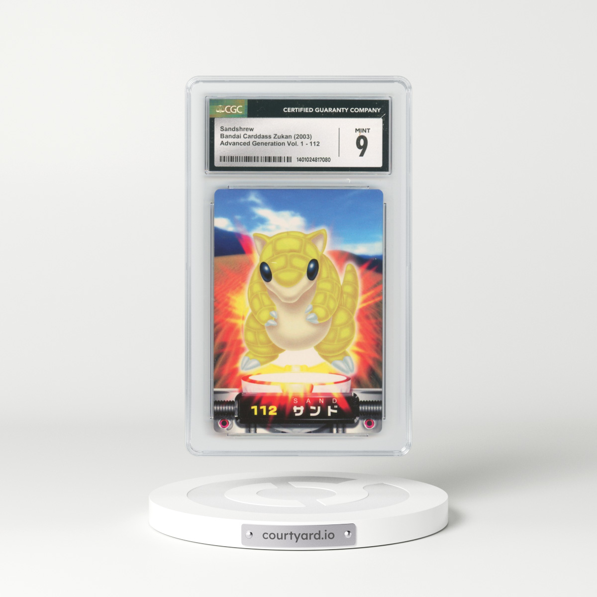 2003 Japanese Advanced Generation Vol. 1 #112 Sandshrew (CGC 9 MINT)