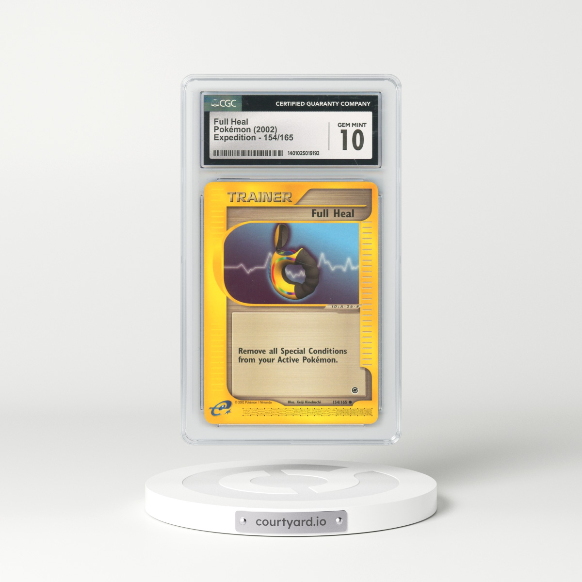 2002 Expedition #154 Full Heal (CGC 10 GEM MINT)