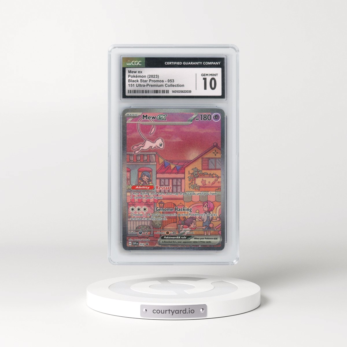 2023 Black Star Promos - Scarlet & Violet SVPEN #053 Mew ex - 151 Ultra-Premium Collection (Holo) (CGC 10 GEM MINT)