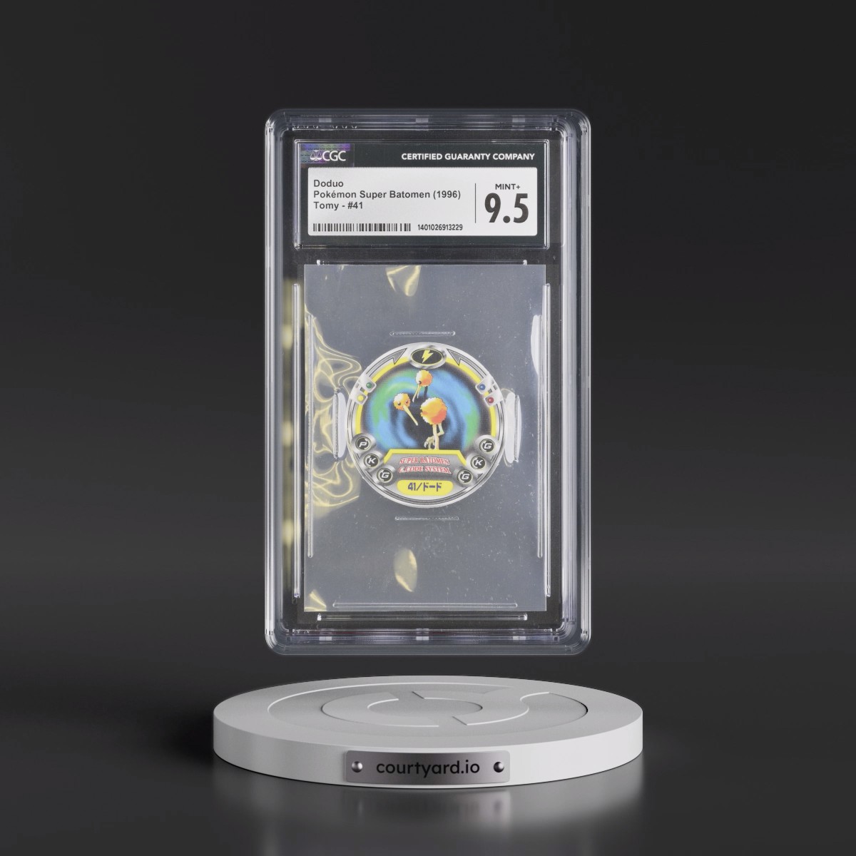1996 Pokémon Super Batomen (1996 TOMY) - Japanese #41 Doduo (CGC 9.5 MINT+)
