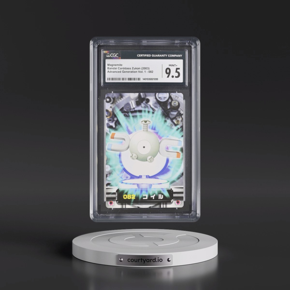 2003 Advanced Generation Vol. 1 #082 Magnemite (CGC 9.5 MINT+)