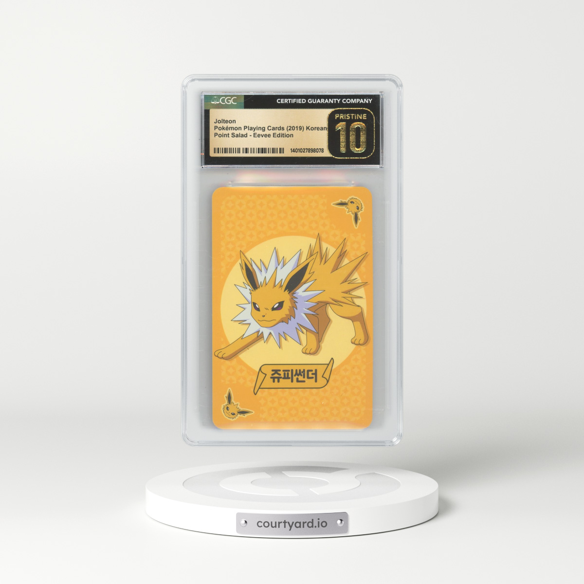 2019 Point Salad - Eevee Edition Jolteon (CGC 10 PRISTINE)