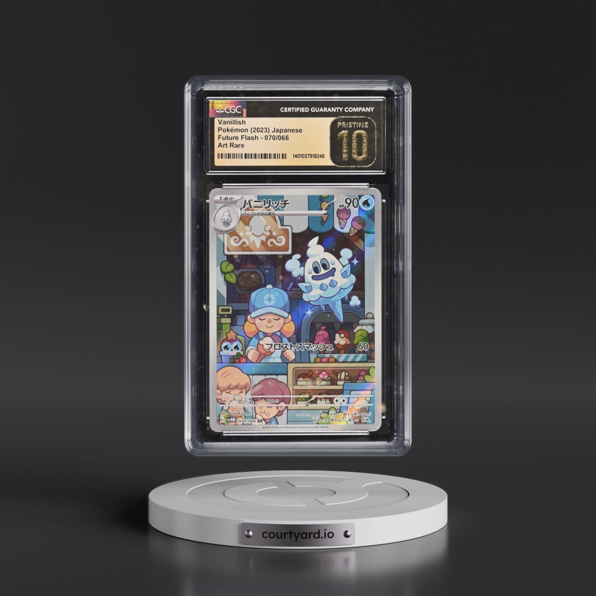 2023 Future Flash #070/066 Vanillish - Art Rare Holo (CGC 10 PRISTINE)