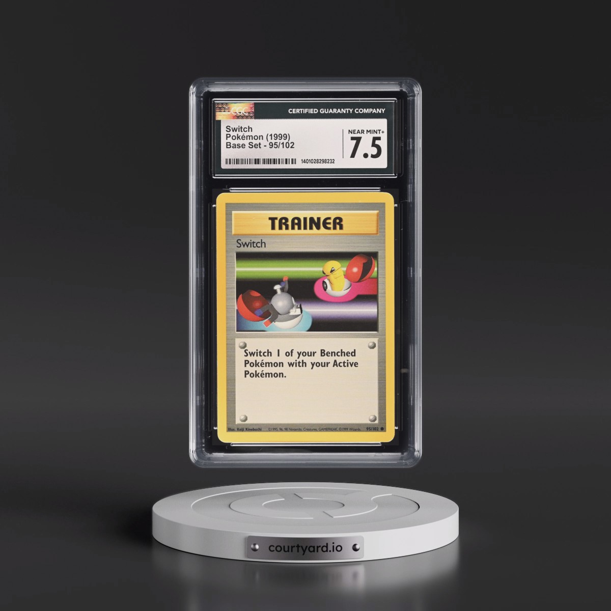 1999 Base Set #95/102 Switch (CGC 7.5 NM+)
