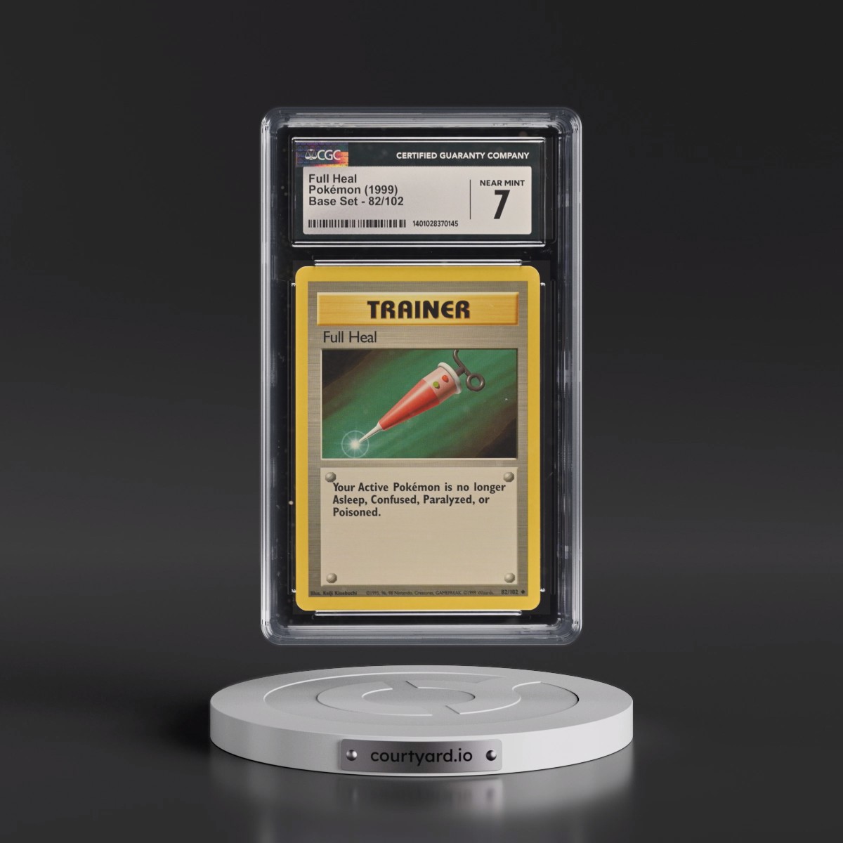 1999 Base Set #82/102 Full Heal (CGC 7 NM)
