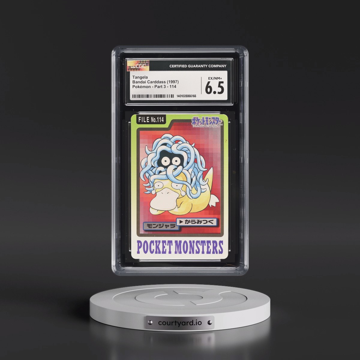 1997 (Pocket Monsters on Bottom) Part 3 #114 Tangela (CGC 6.5 EX-NM+)