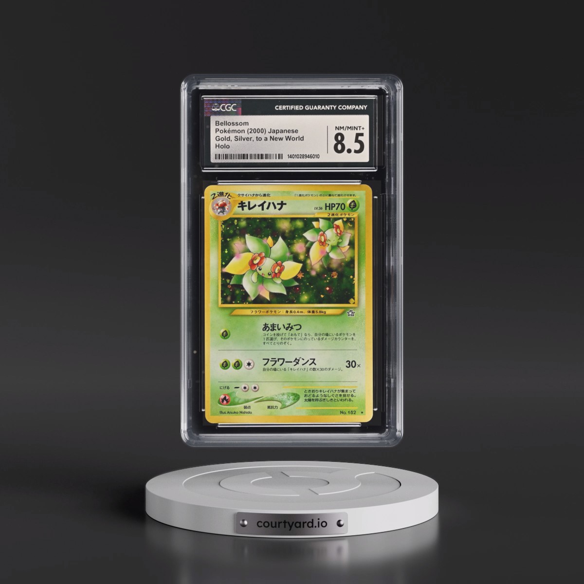 1999 Gold, Silver, to a New World Bellossom - Holo CGC 8.5