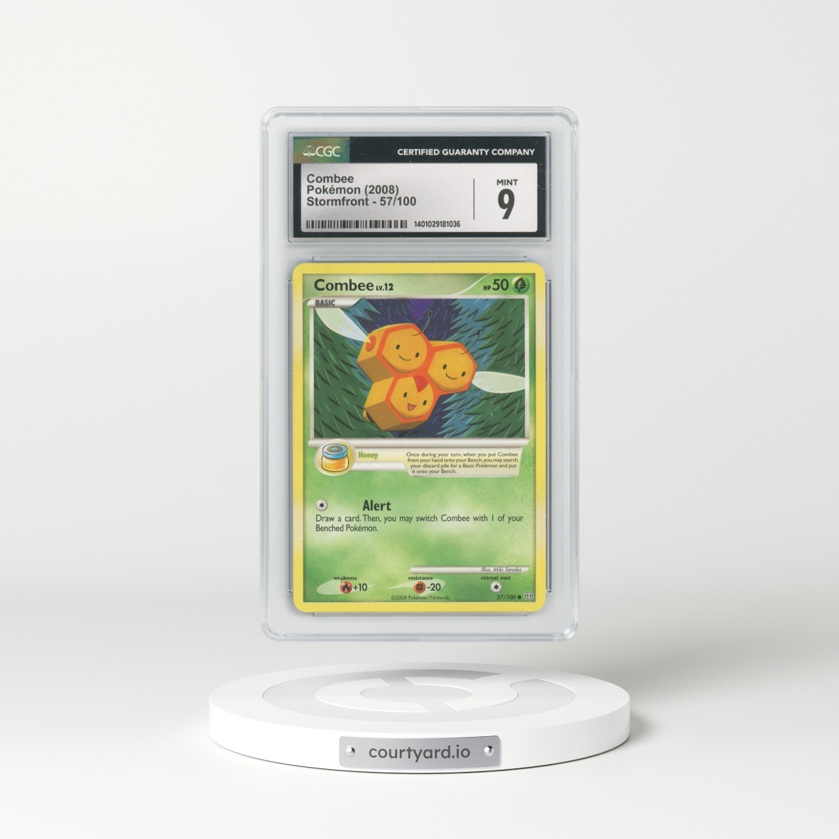 2008 Stormfront #57/100 Combee (CGC 9 MINT)