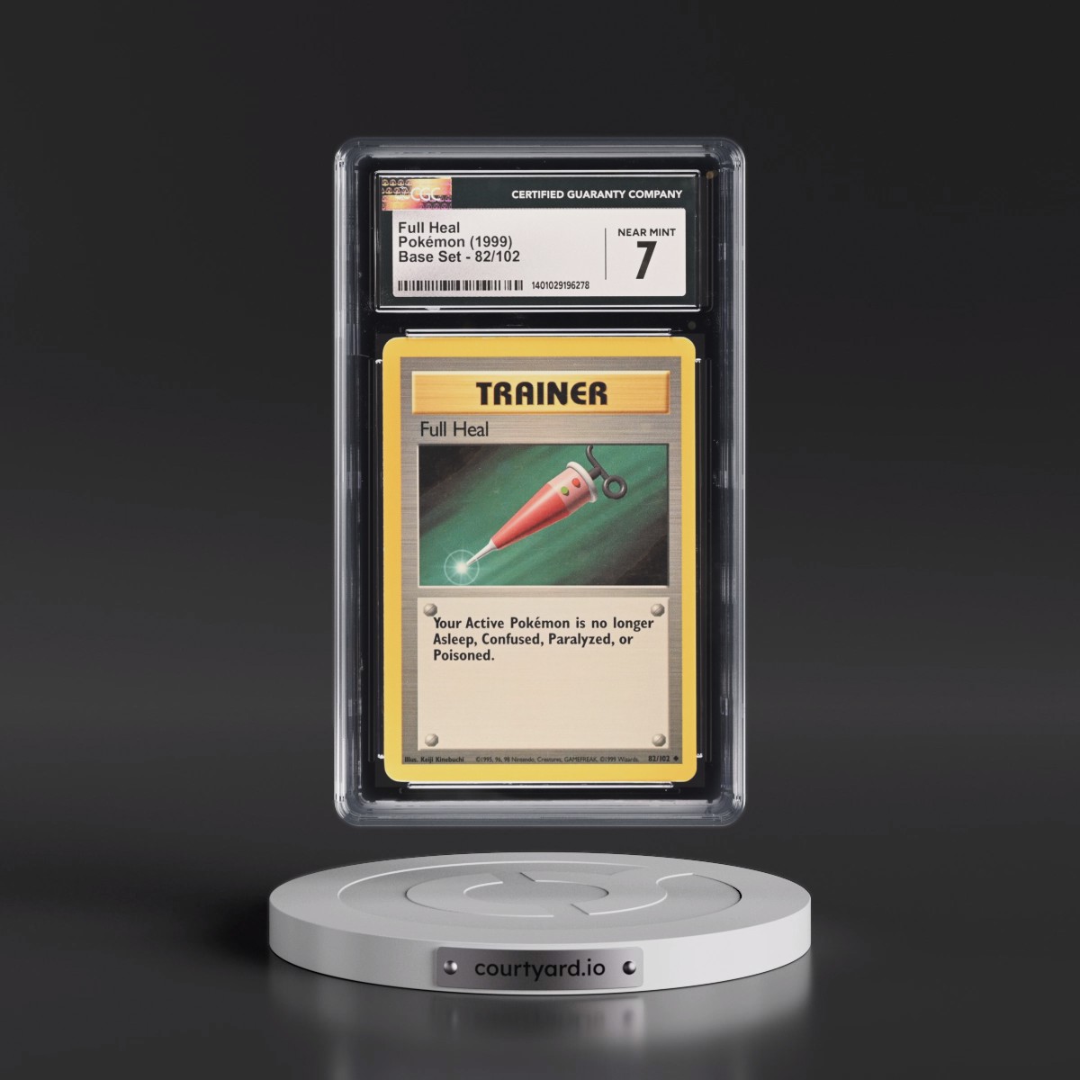 1999 Base Set #82/102 Full Heal (CGC 7 NM)
