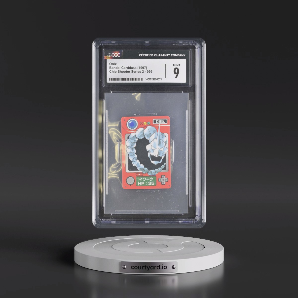 1997 Chip Shooter Series 2 (Rectangular Cards) #095 Onix (CGC 9 MINT)