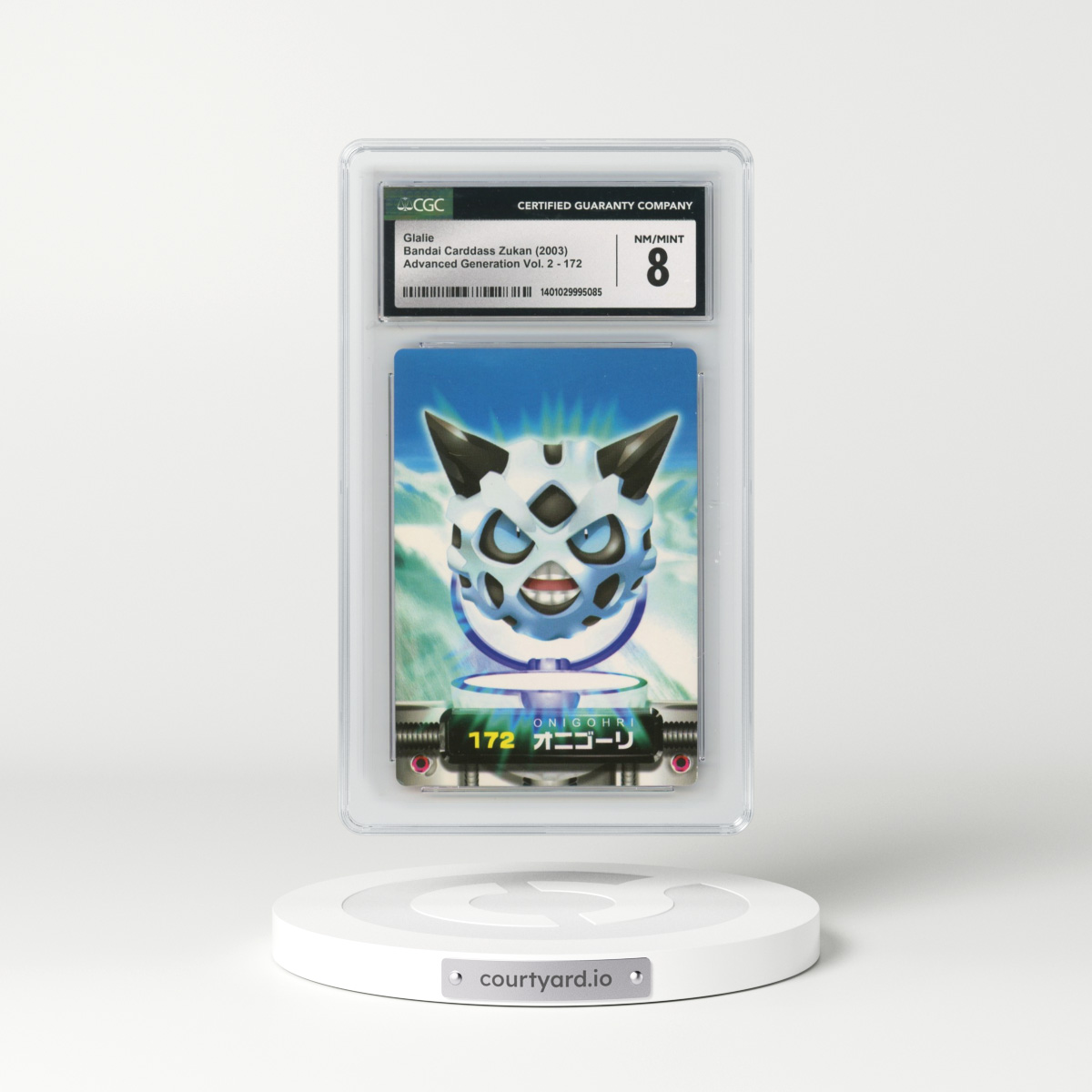 2003 Advanced Generation Vol. 2 #172 Glalie (CGC 8 NM-MT)