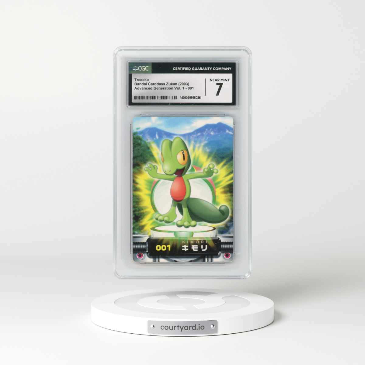 2003 Advanced Generation Vol. 1 #001 Treecko (CGC 7 NM)