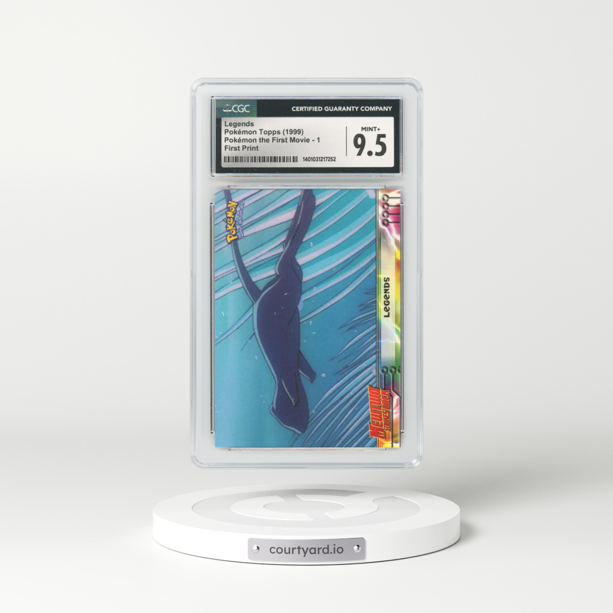 1999 Movie Promo #1 Legends - First Print (Blue Topps Logo) (CGC 9.5 MINT+)