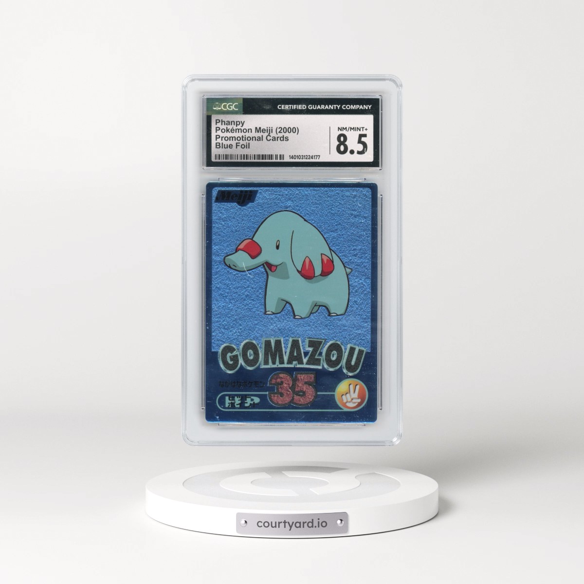 2000 Promotional Cards (2000) Phanpy - Blue Foil (CGC 8.5 NM-MT+)