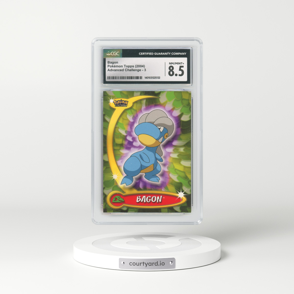 2004 Advanced Challenge #3 Bagon (CGC 8.5 NM-MT+)