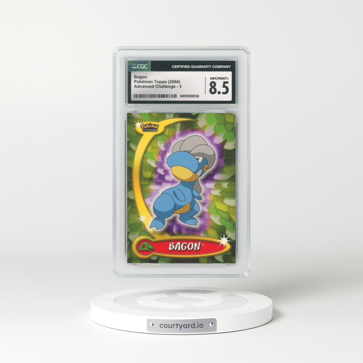2004 Advanced Challenge #3 Bagon (CGC 8.5 NM-MT+)