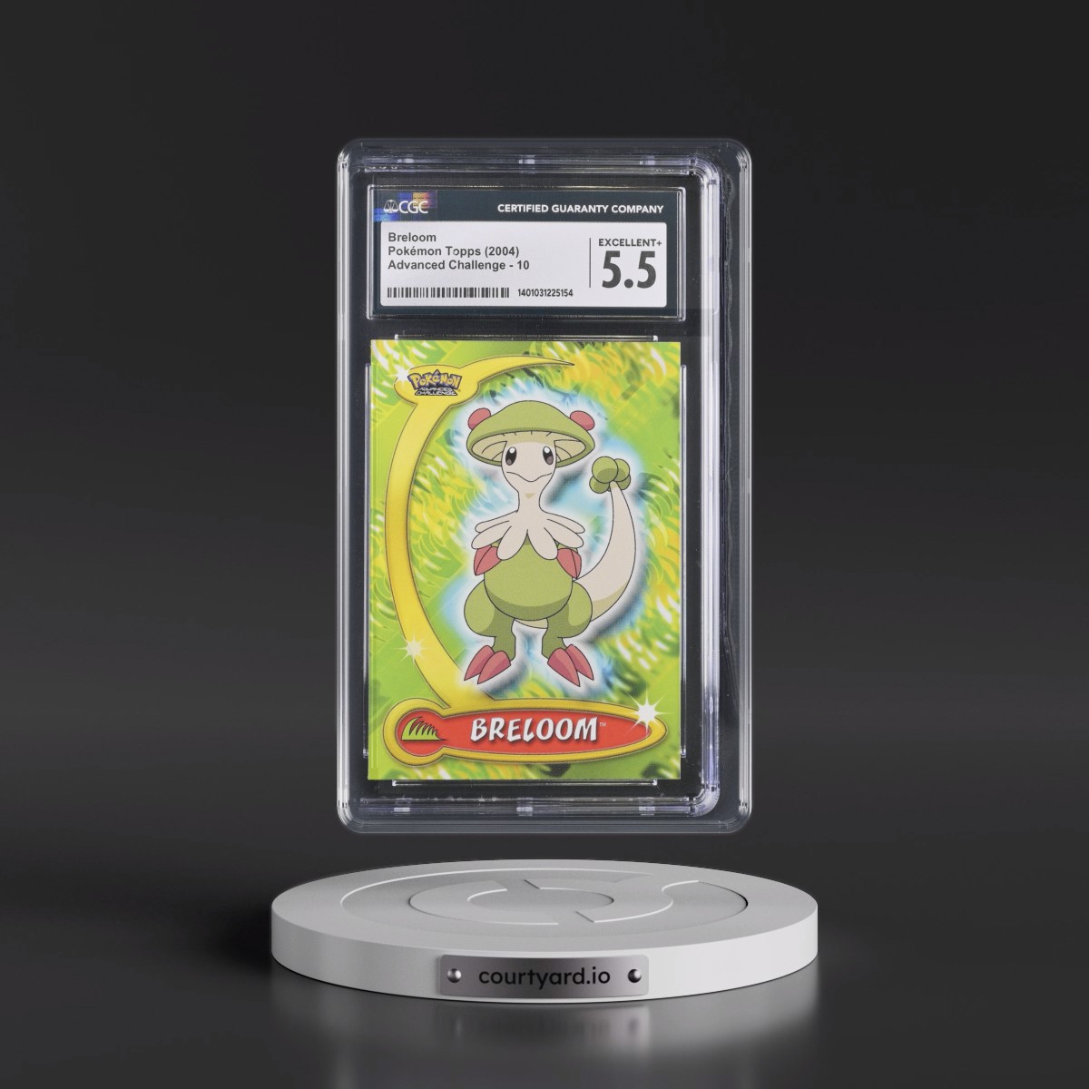 2004 Advanced Challenge #10 Breloom (CGC 5.5 EX+)