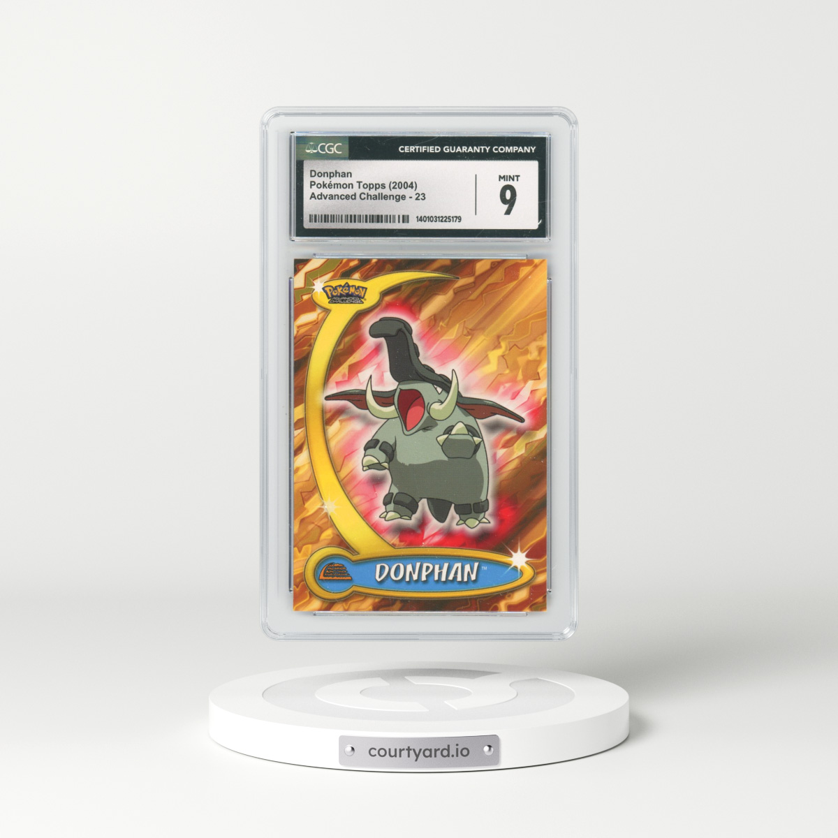 2004 Advanced Challenge #23 Donphan (CGC 9 MINT)