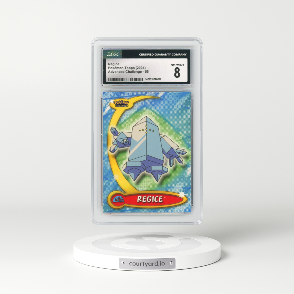 2004 Advanced Challenge #55 Regice (CGC 8 NM-MT)