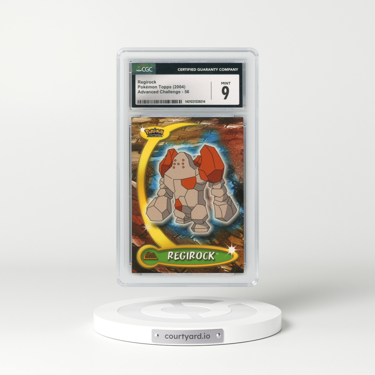 2004 Advanced Challenge #56 Regirock (CGC 9 MINT)