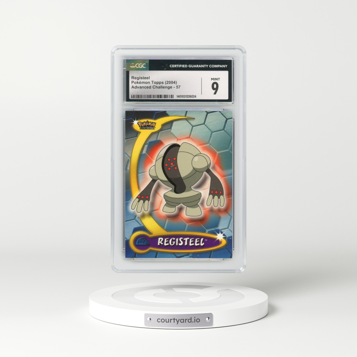 2004 Advanced Challenge #57 Registeel (CGC 9 MINT)