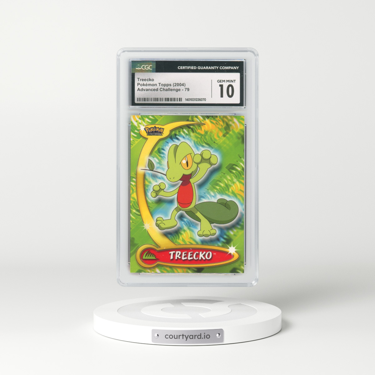 2004 Advanced Challenge #79 Treecko (CGC 10 GEM MINT)