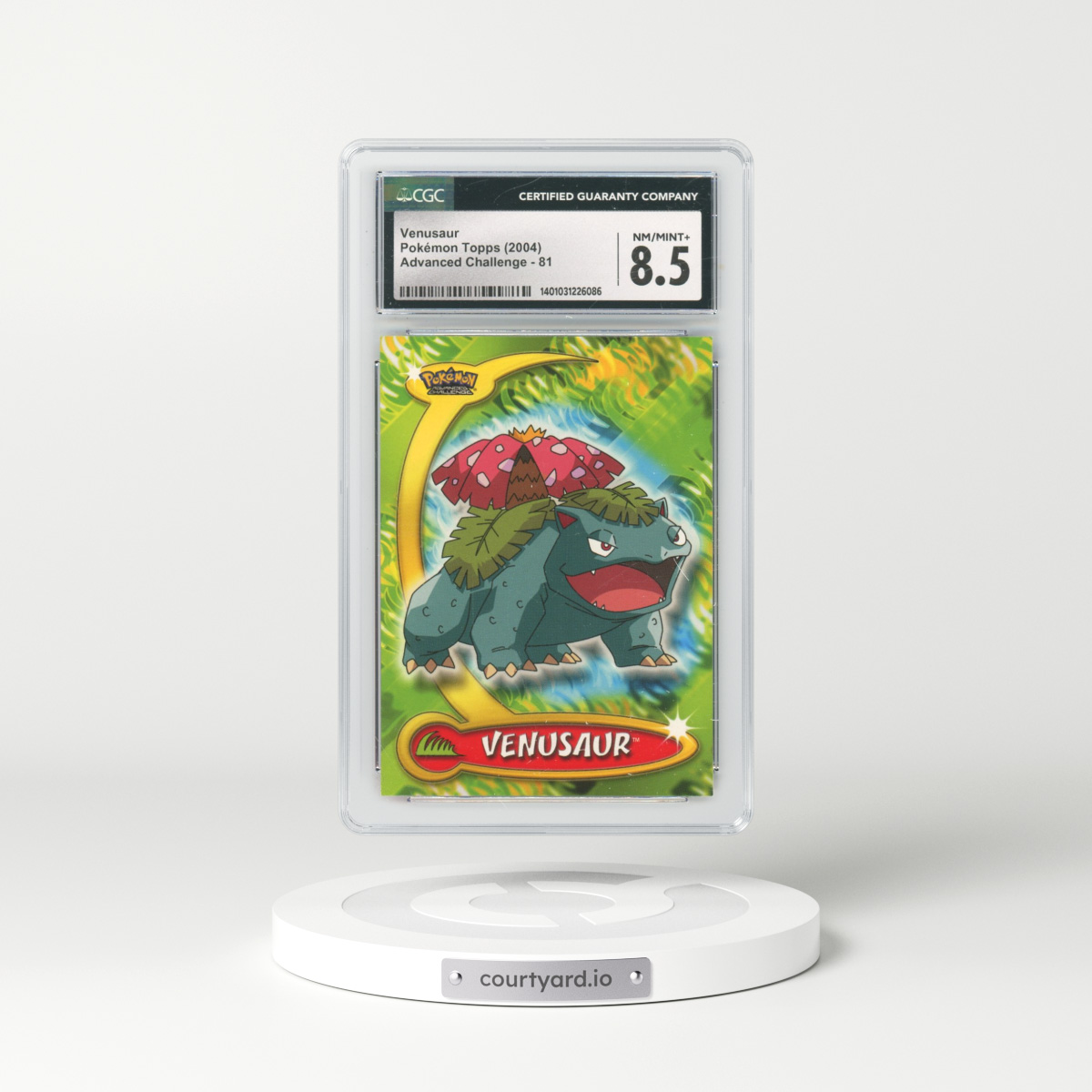 2004 Advanced Challenge #81 Venusaur (CGC 8.5 NM-MT+)