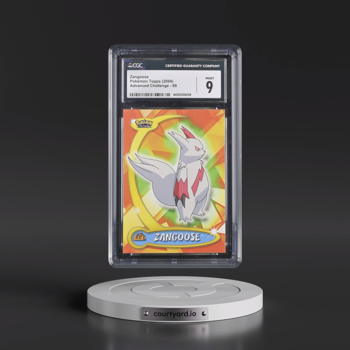 2004 Advanced Challenge #89 Zangoose (CGC 9 MINT)