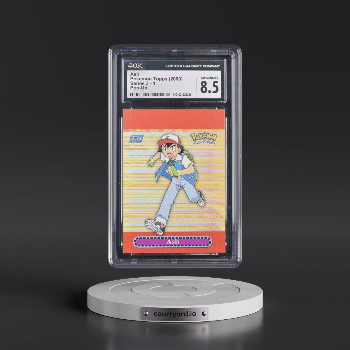2000 Series 3 (Oval Nintendo Seal) #1 Ash - Pop-Up (CGC 8.5 NM-MT+)
