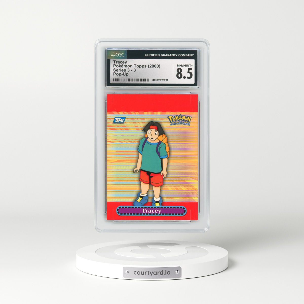 2000 Series 3 (Oval Nintendo Seal) #3 Tracey - Pop-Up (CGC 8.5 NM-MT+)