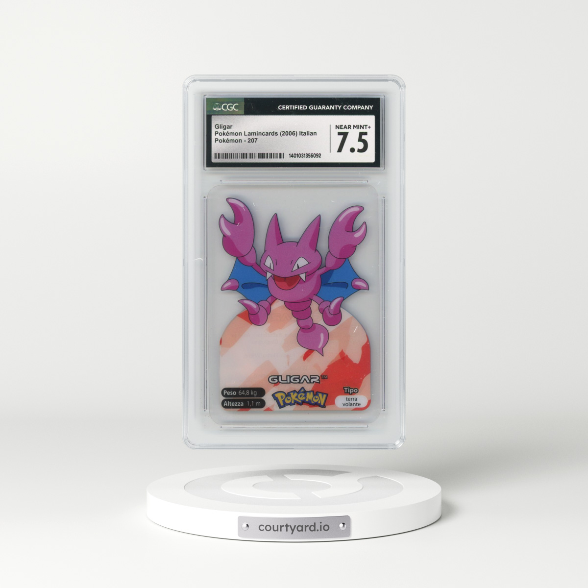 2006 Pokémon National Dex (2006) #207 Gligar (CGC 7.5 NM+)