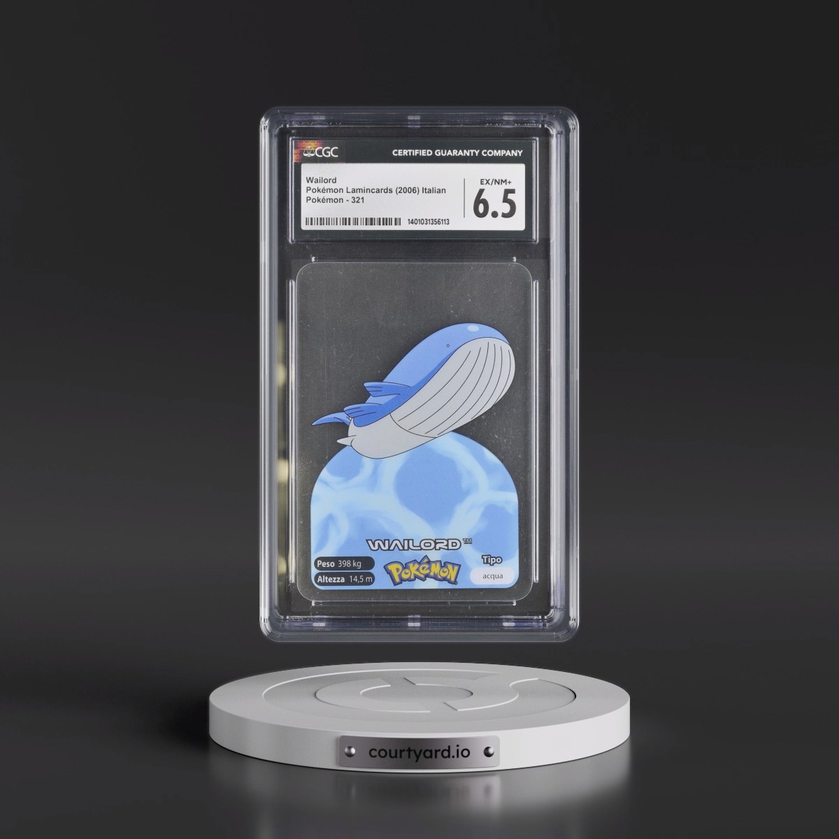 2006 Pokémon (2006) #321 Wailord (CGC 6.5 EX-NM+)