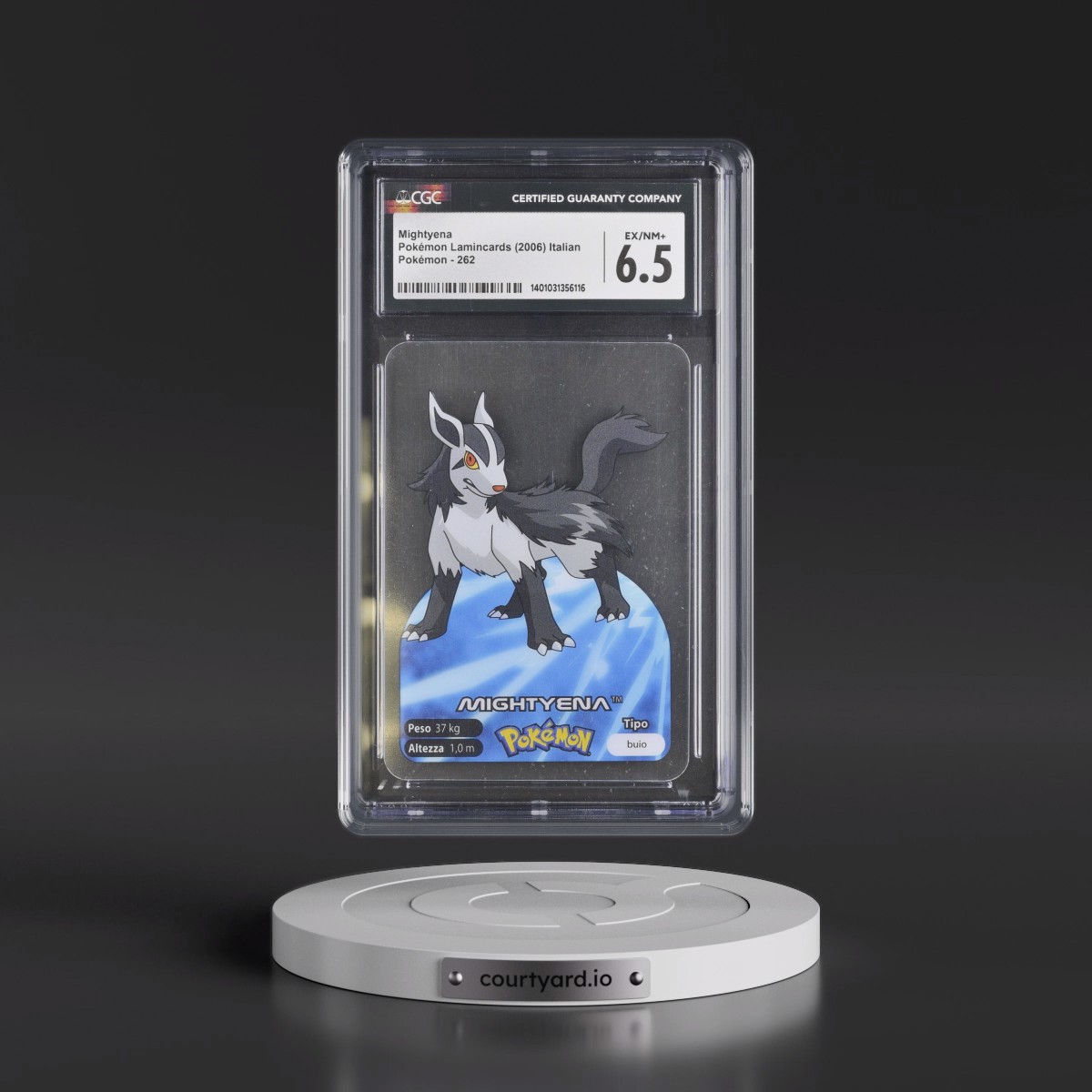 2006 Pokémon (2006) #262 Mightyena (CGC 6.5 EX-NM+)