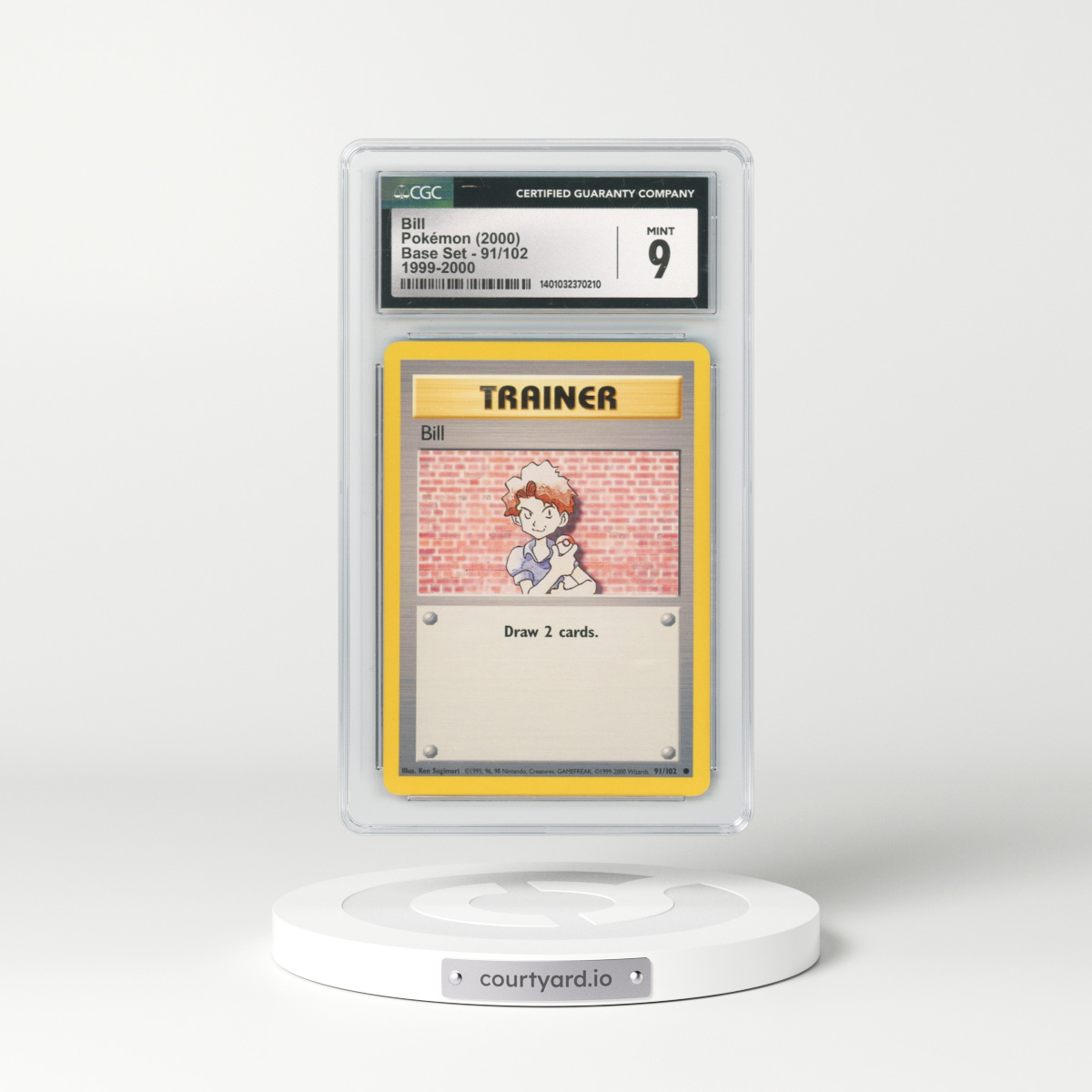 1999 Base Set #91 Bill - 1999-2000 (CGC 9 MINT)
