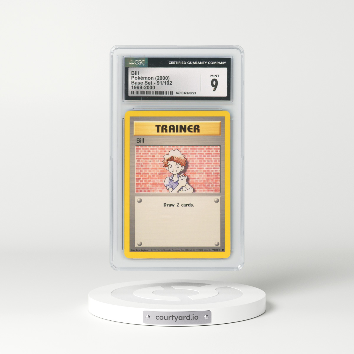1999 Base Set #91 Bill - 1999-2000 (CGC 9 MINT)
