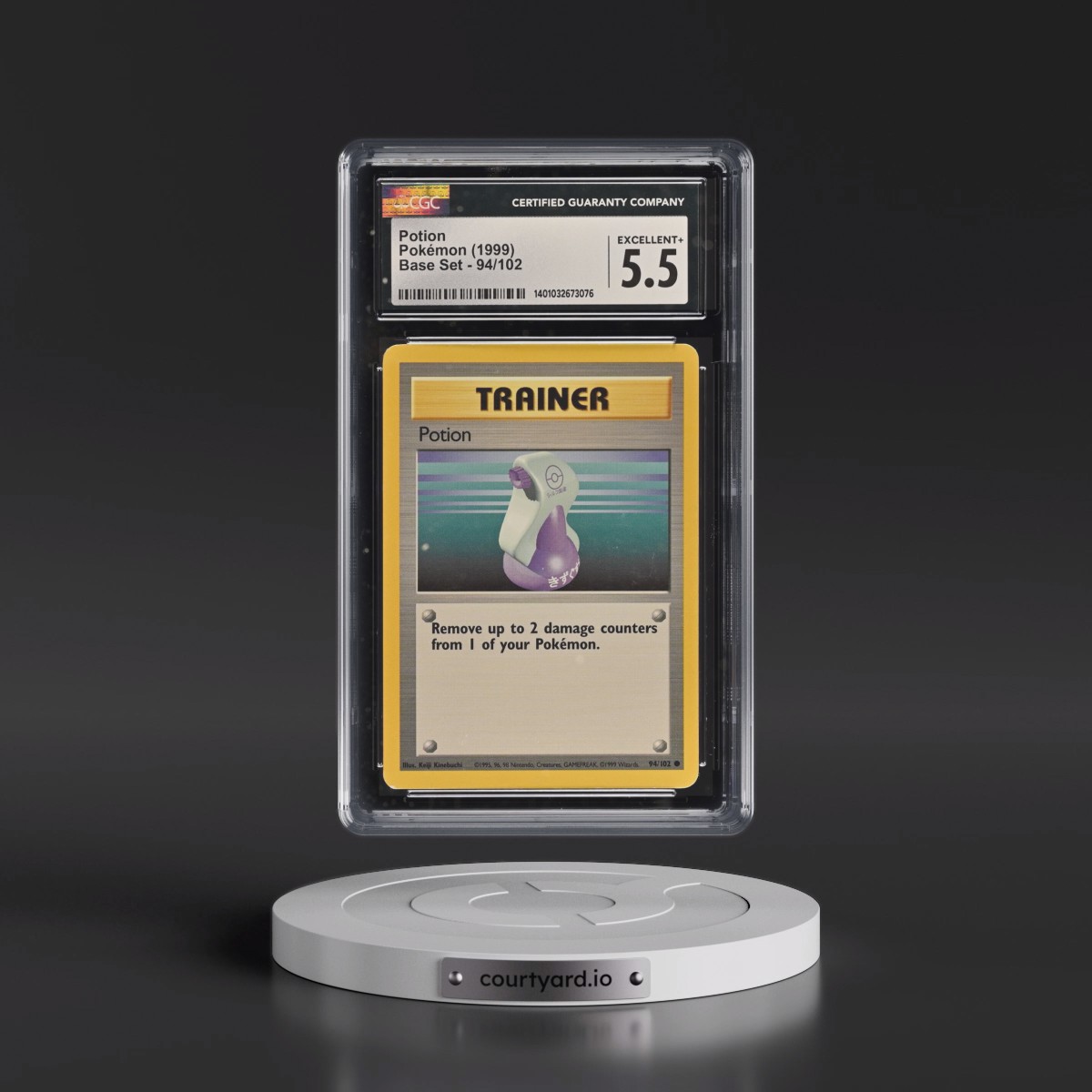 1999 Base Set #94/102 Potion (CGC 5.5 EX+)
